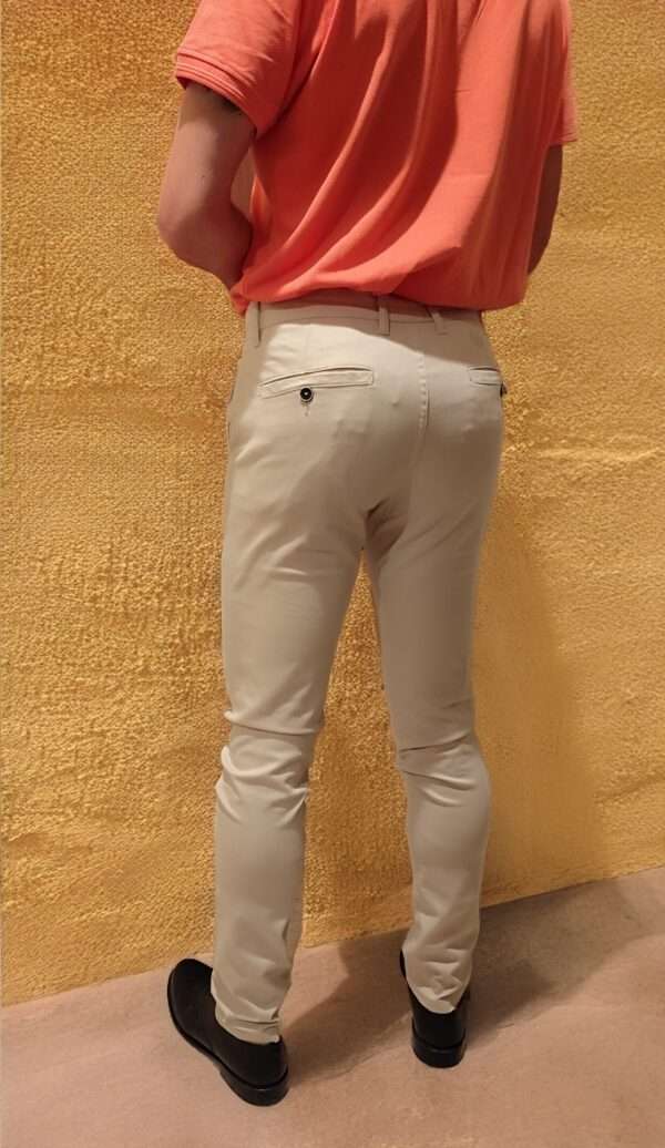 PANTALONES CHINOS URBAN CLASSICS VESTIR ELEGANZIA AZUL MORADO - Imagen 42