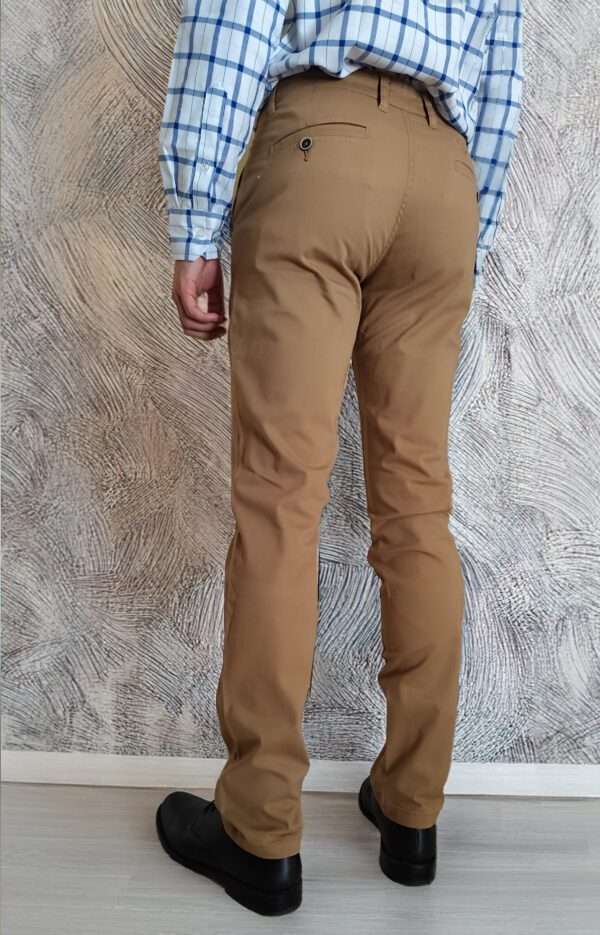 PANTALONES CHINOS URBAN CLASSICS VESTIR ELEGANZIA AZUL MORADO - Imagen 35